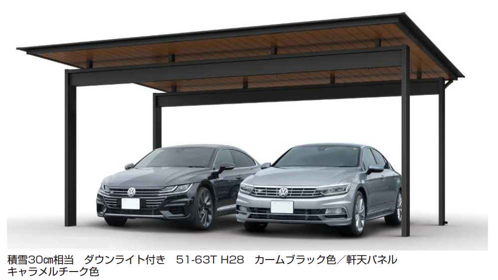 YKK AP | エクスティアラ ルーフ 900タイプ 単体セット（2台用）【2024