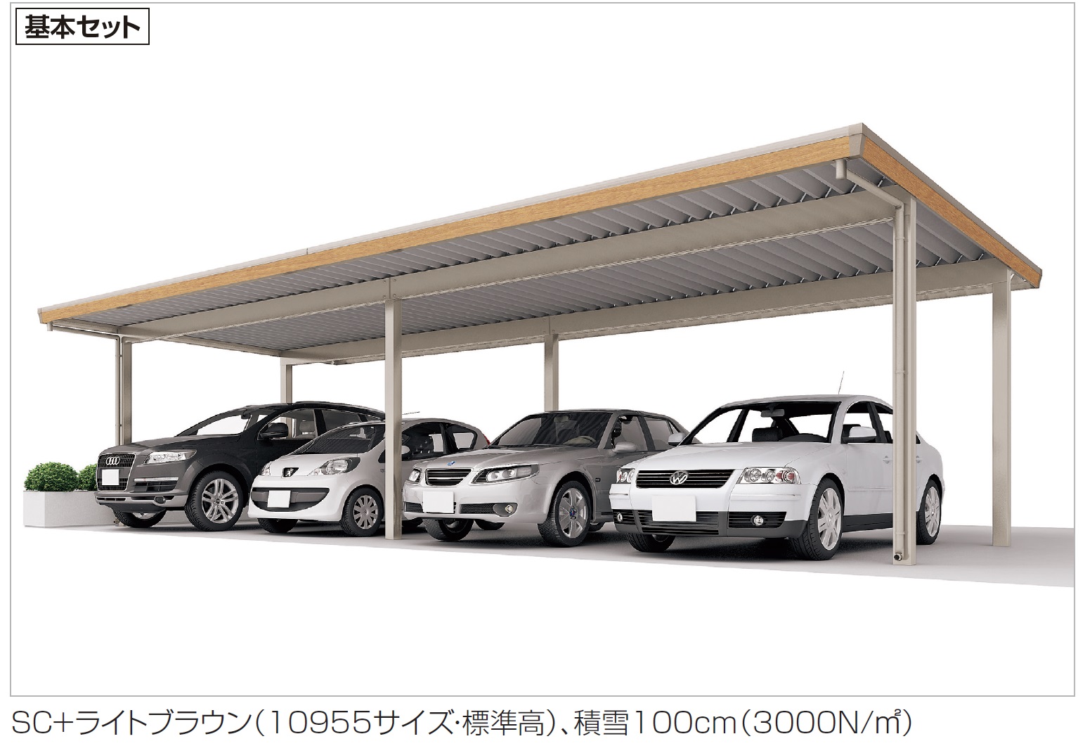 2018年リピート専用ページ 四国化成 | レジストポートSG 間口109サイズ(車4台用)【2024年版