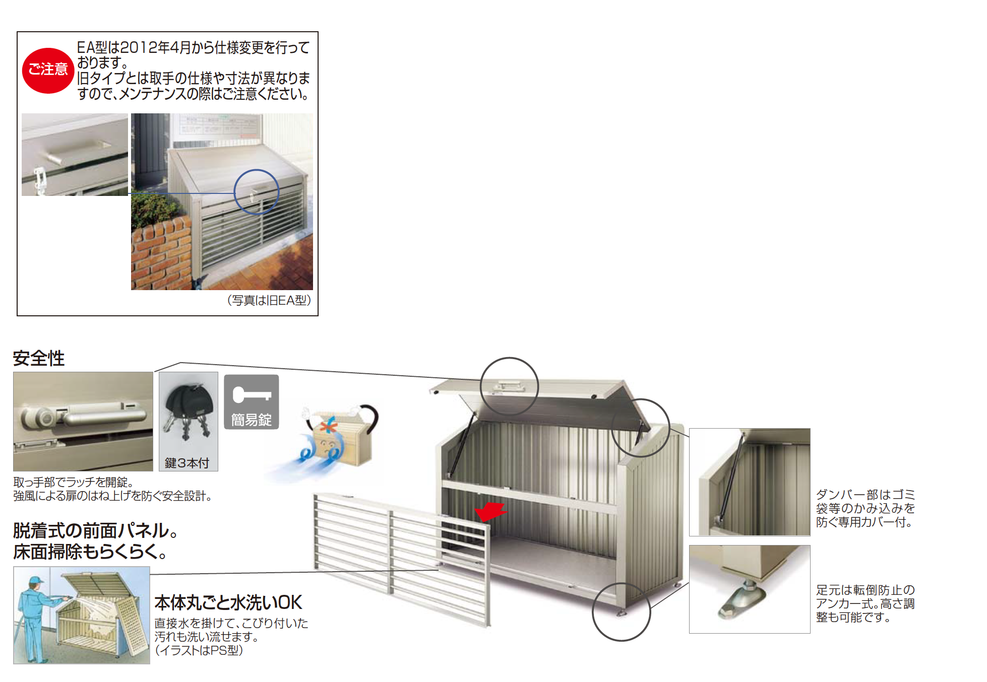 四国化成 | ゴミストッカー ® EA型 | 建材サーチ
