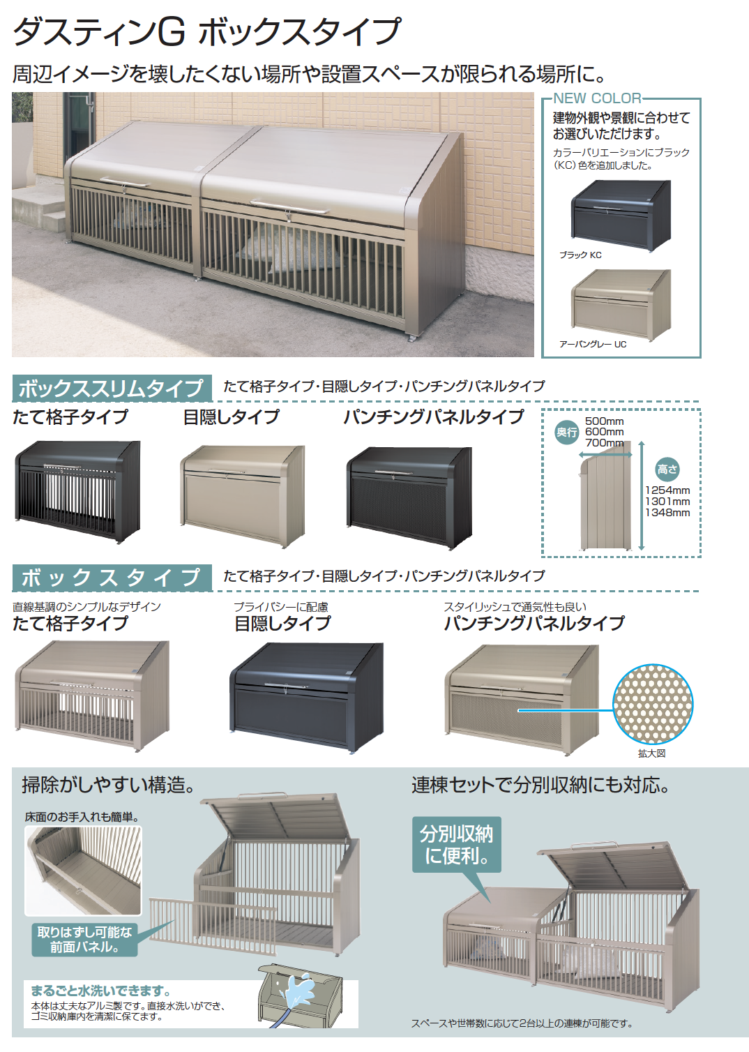 三協アルミ ダスティンGボックススリム パンチングパネルタイプ GBXS