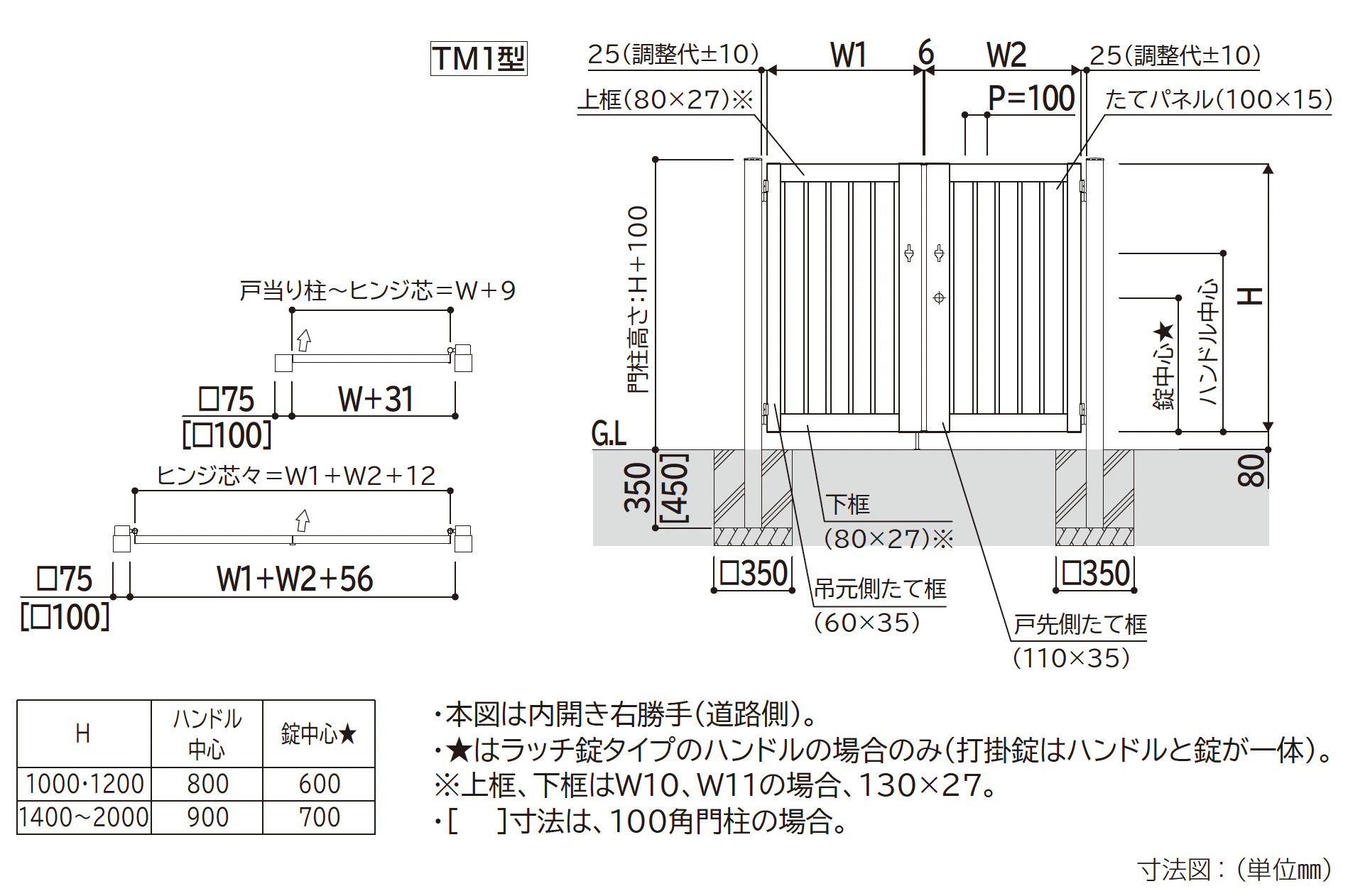 YKK AP | シンプレオ 門扉 TM1型 たて目隠し【2025年6月発売