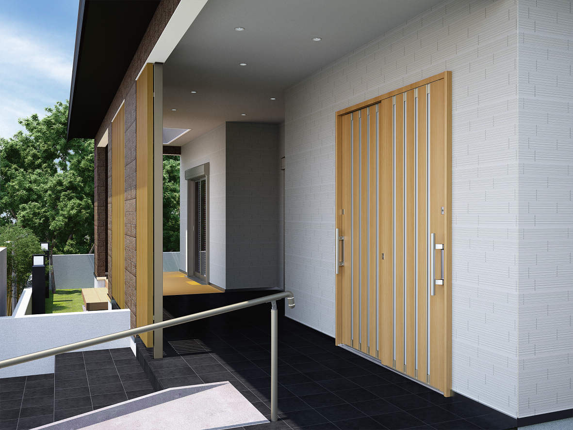 格子スクリーン YKK AP | ルシアス スクリーン 【玄関前タイプ】【2023年版】 | 建材サーチ