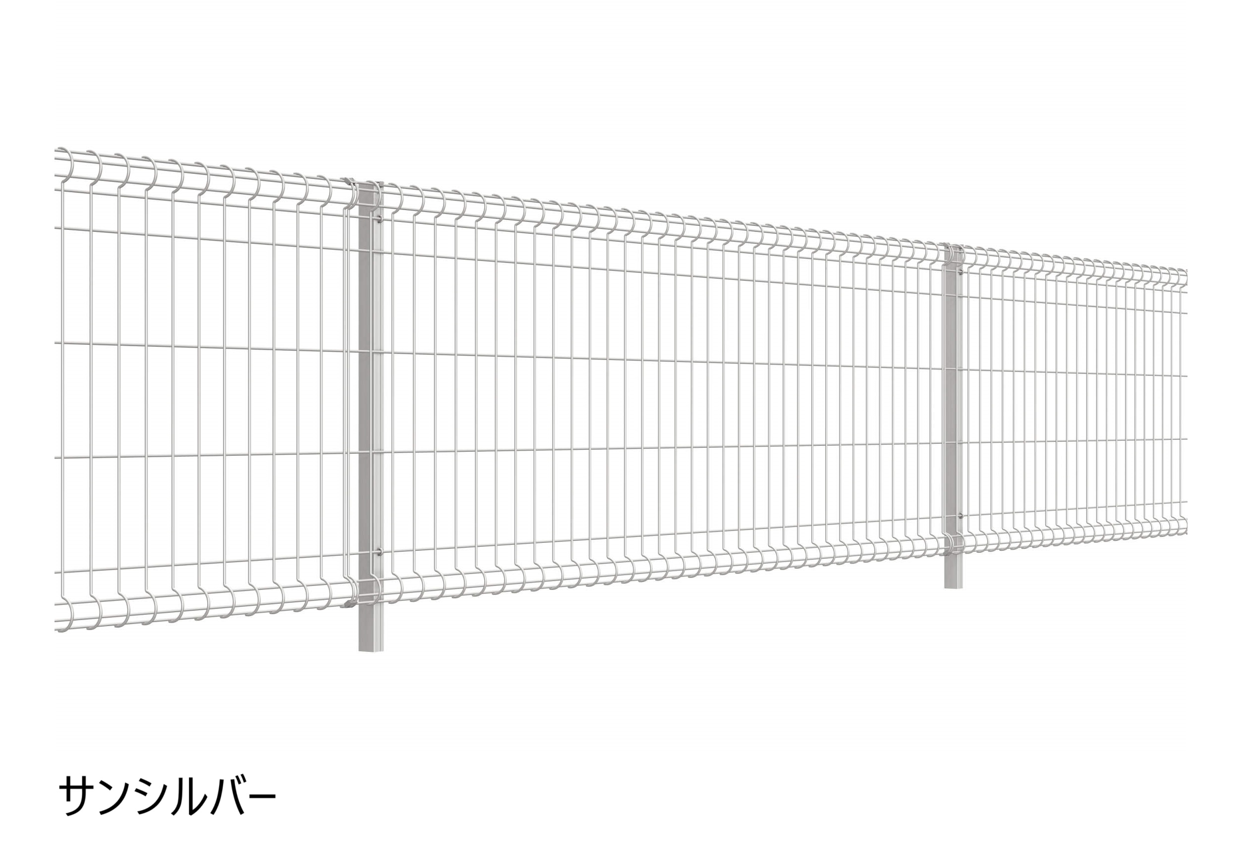 三協アルミ | ユメッシュE型フェンス フリー支柱タイプ | 建材サーチ