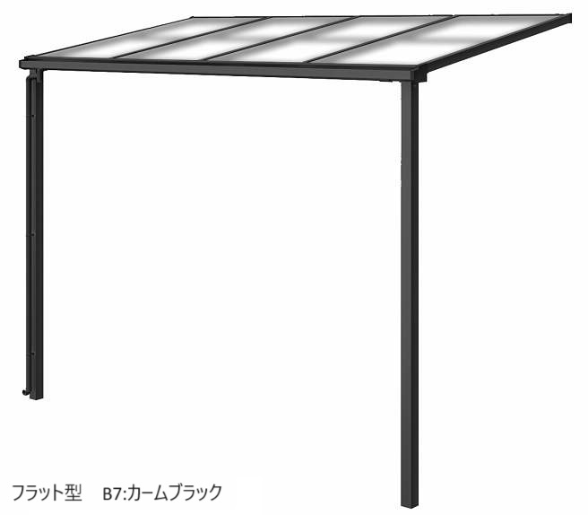YKK AP | ソラリア テラス屋根 壁付納まり【2024年版】 | 建材サーチ