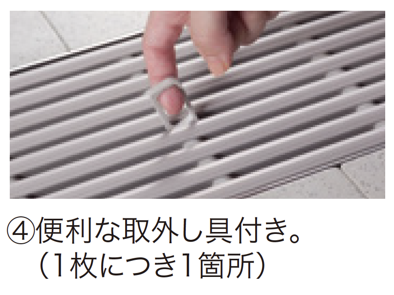 白鳥建材 ゆとり | セーフティグレーチング ノンスリップ樹脂製(屋内用