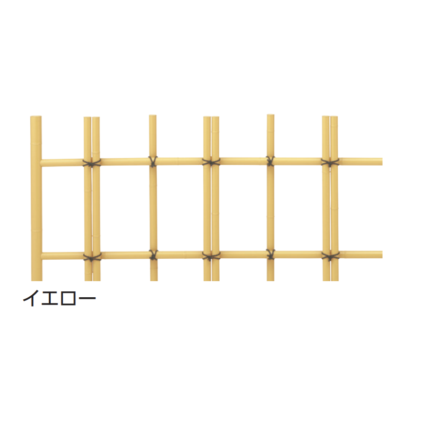 タカショー | 四ツ目垣フェンスL型 | 建材サーチ