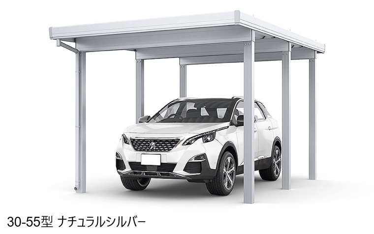 カーポートST 6000タイプ 4台用 W10884×L6053 55・55-60型 ロング柱25 4台用 横2連棟(2台+2台) 12本柱 積雪200cm カーポート LIXIL 旧テリオスポートIII LIXIL カーポートST 6000タイプ 4台用 W12084×L6053 60・60-60型