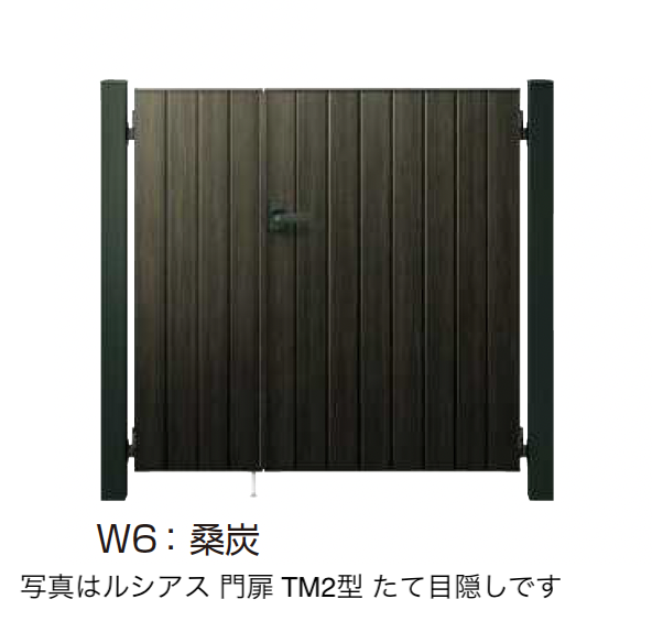 YKK AP | 〔ポケットキーシステム〕電気錠付 ルシアス 門扉 TM2型 たて
