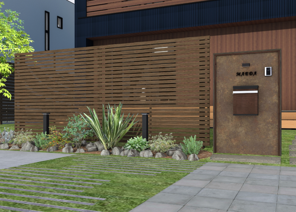 タカショー | エバーアート®︎フェンスプラス 53幅 | 建材サーチ