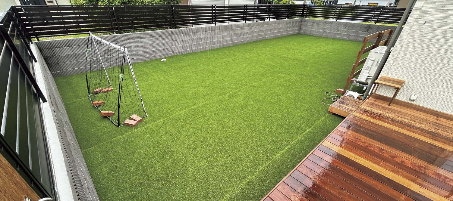 人工芝　 送料無料】リアル人工芝 2m×5m巻 パイル長さ20mm アークランズ 【大型