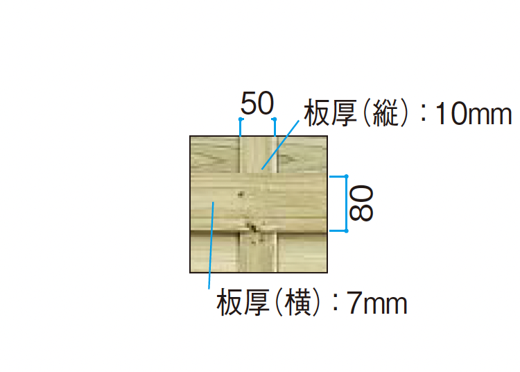 タカショー | e-ウッドフェンス(目かくしタイプ)【2024年版