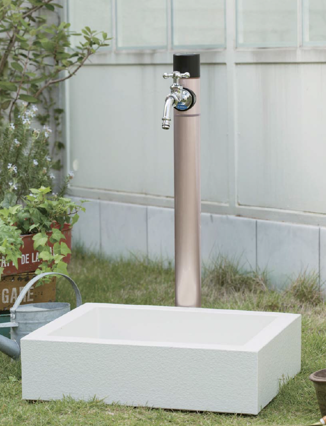 大蛇丸 断捨離中　4点 楽天市場】不凍水栓柱キューブ／ブラック（呼び長さ：1.2m