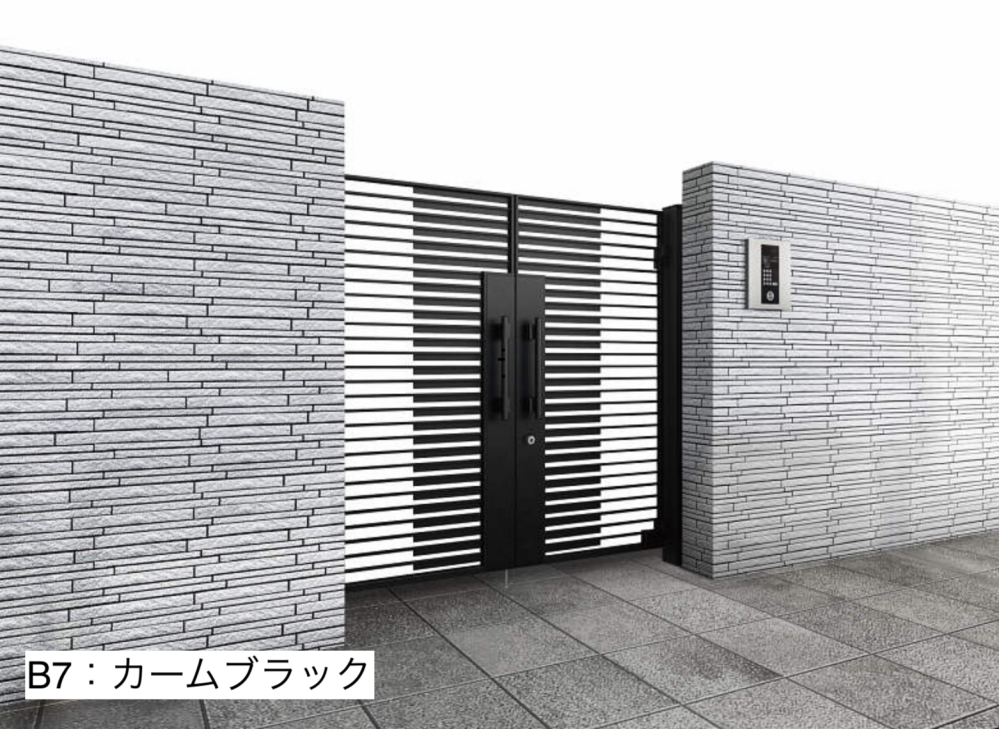 ルブアミエ追加分 YKK AP | 電気錠付共用門扉 シャローネ 門扉SA03型【2023年版
