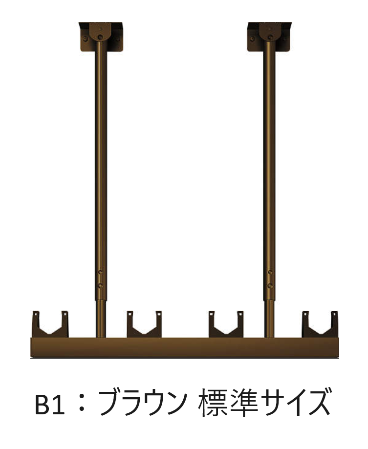 YKK AP | バルコニー用 吊り下げ式 固定物干し（エアキューブのみ