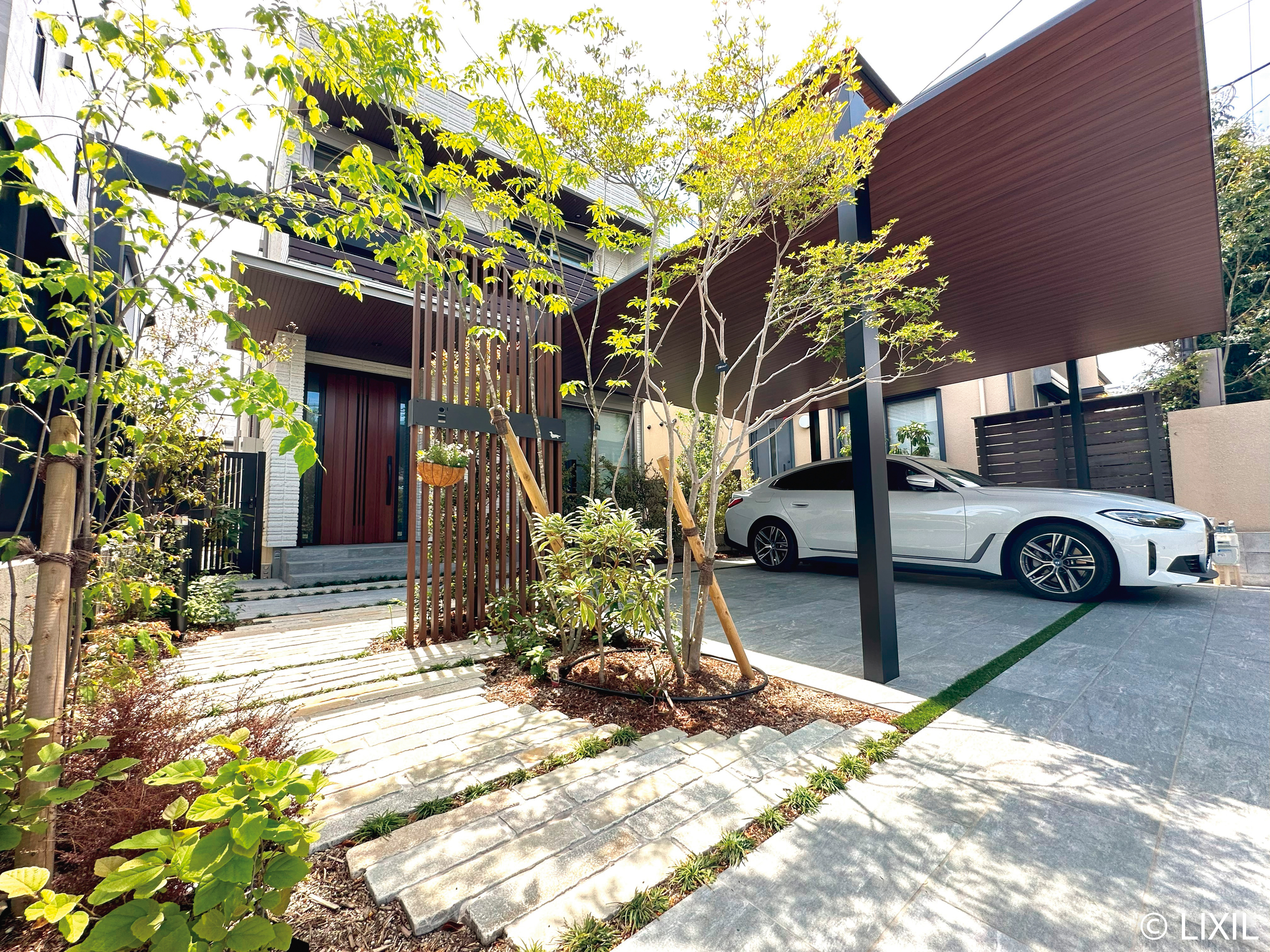 カーポート LIXIL | カーポートSC 2台用 | 建材サーチ
