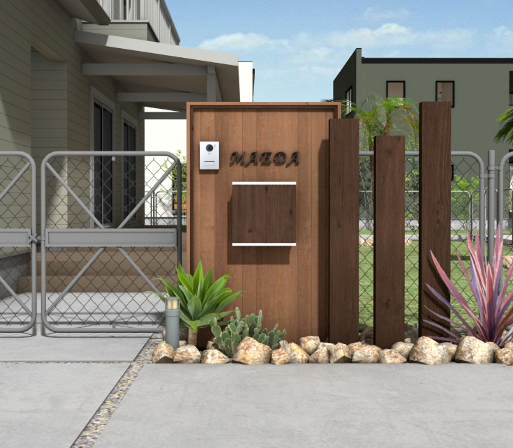 タカショー | エバーアートボード®︎門柱スタイルズ1型 | 建材サーチ