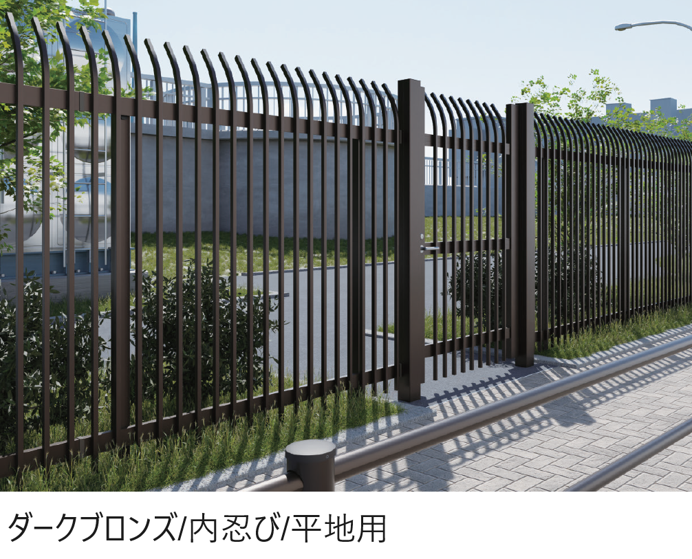三協アルミ | フレラインフォルテ6型 忍び返しタイプ 格子タイプ