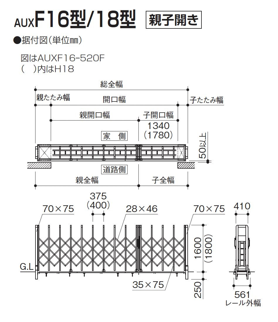 四国化成 | AUXF 12型/14型/16型/18型 | 建材サーチ