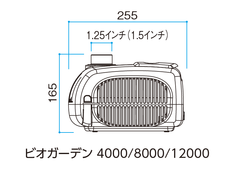 タカショー | ビオガーデン ポンプ 4000/8000/12000【2024年版