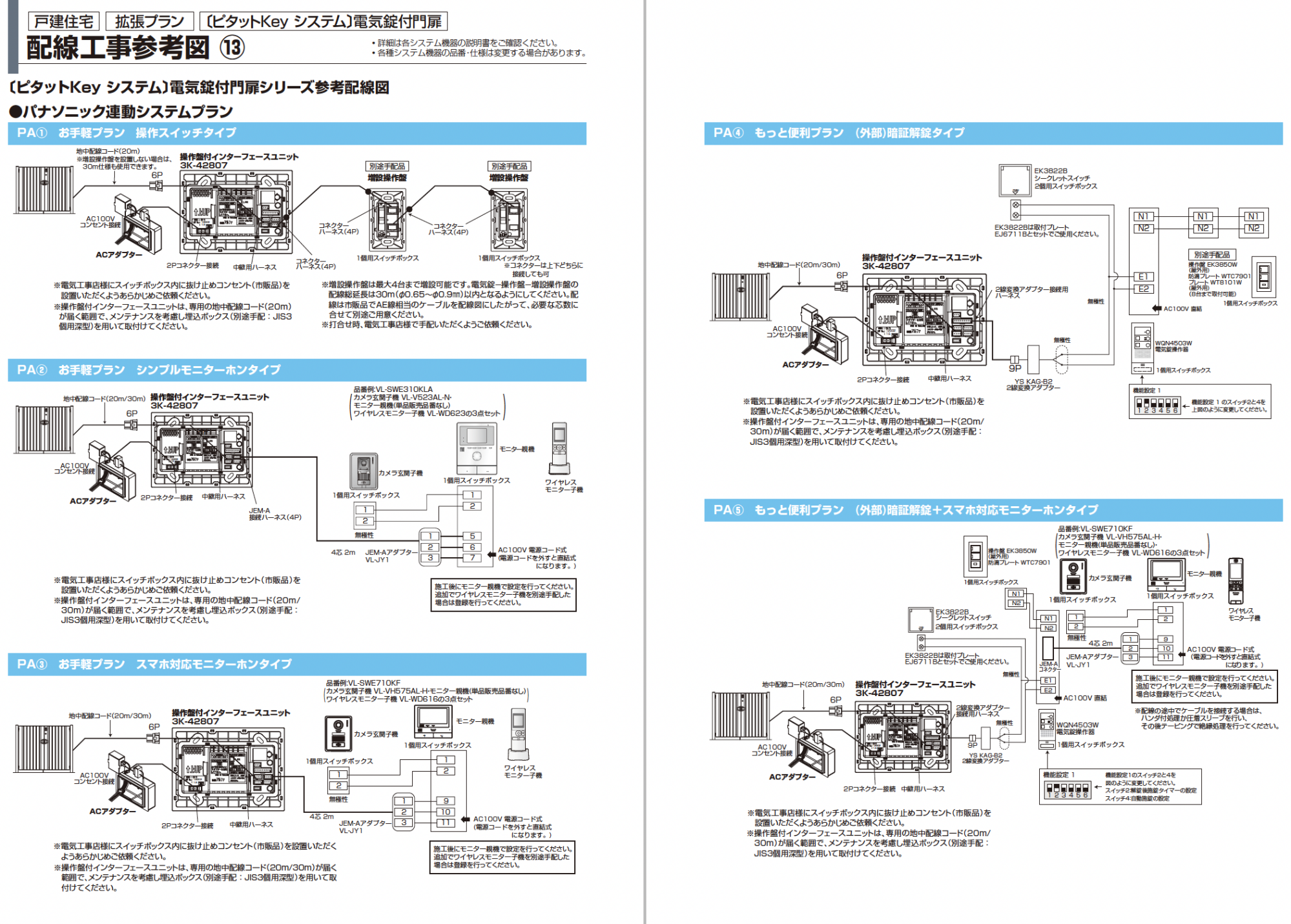 nmm R_K&Yカタログ4点 YKK AP | 〔ピタットKey システム〕電気錠付 エクスティアラ
