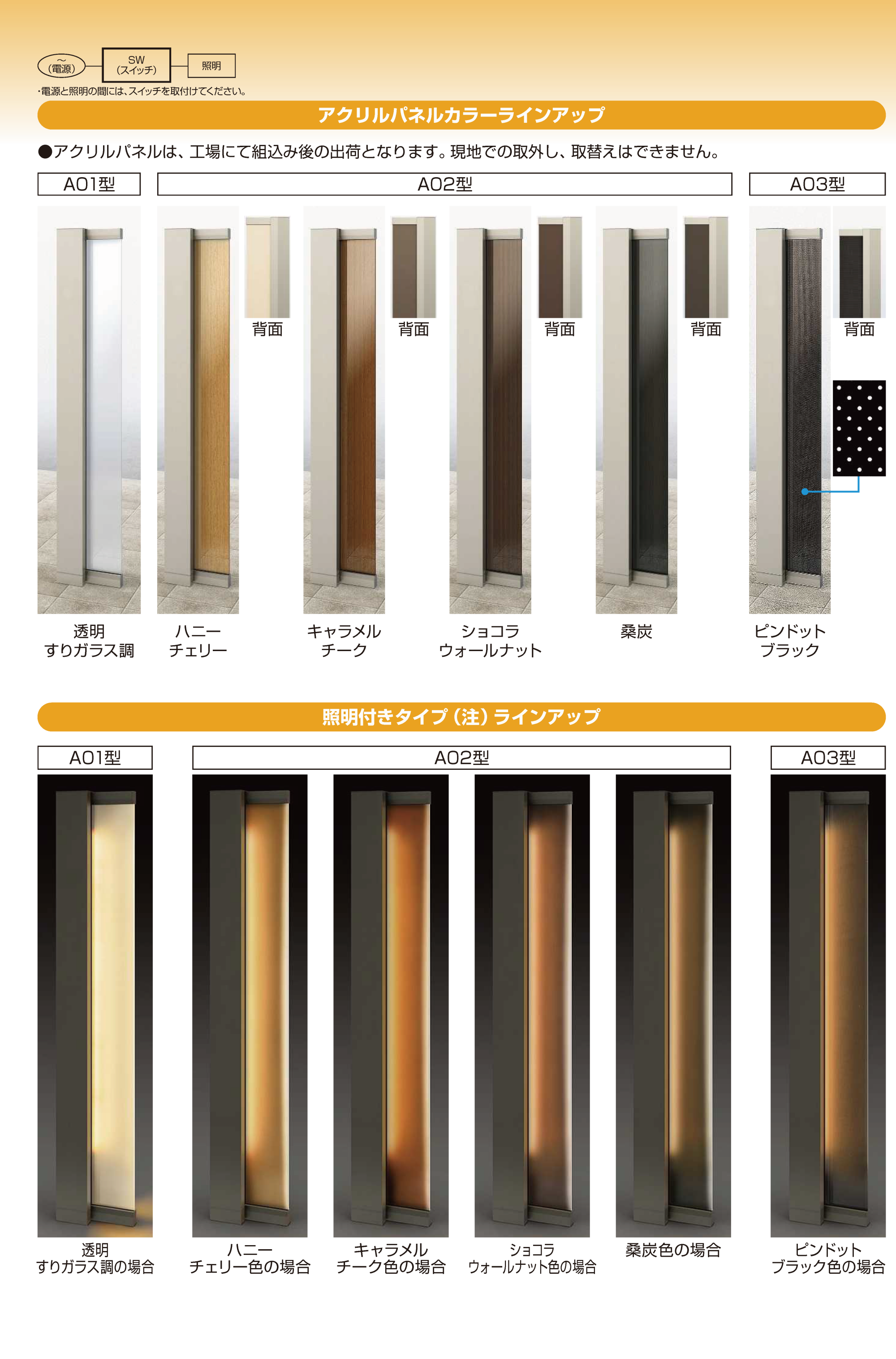 YKK AP | 集合住宅向けルシアス サインポール A02型 【2022年版