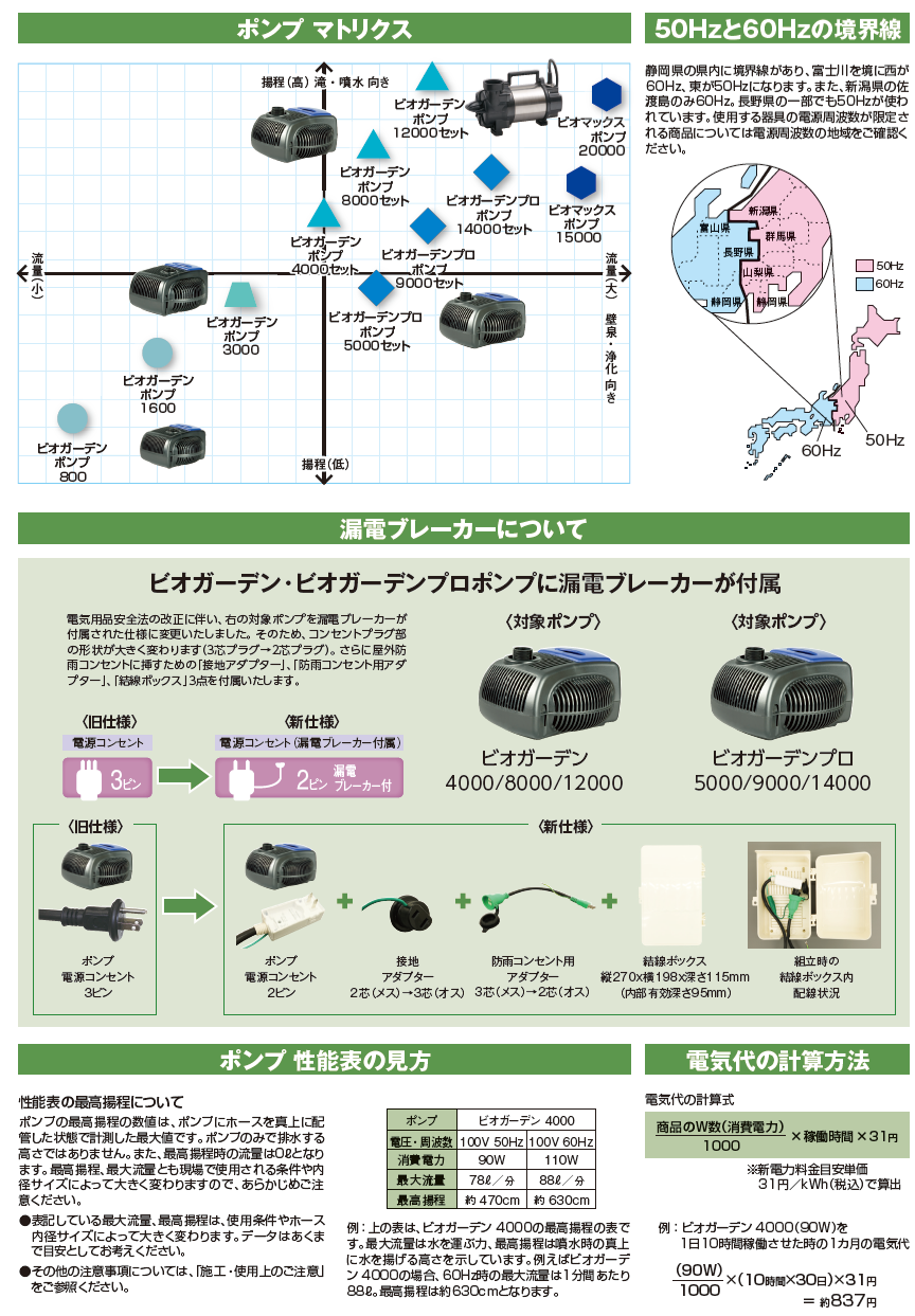 タカショー | ビオガーデン ポンプ 3000【2024年版】 | 建材サーチ