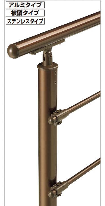 四国化成 | 手すり セイフティビーム SB型 (アルミ・被覆