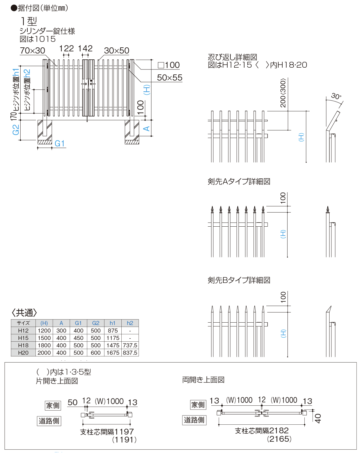 四国化成 | 門扉 GTM1型【2023年版】 | 建材サーチ