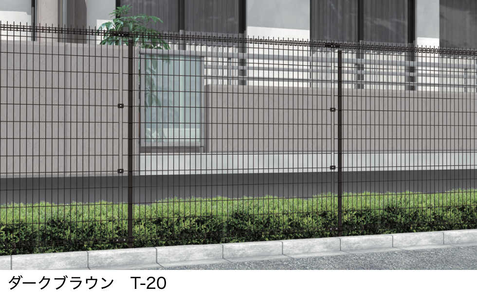 LIXIL | ハイグリッドフェンス 剣先2型フリーポールタイプ【2024年版