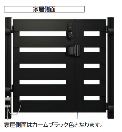 【匿名配送】コッコ武ルピア　金トレジャー YKK AP | 〔ピタットKey システム〕電気錠付 ルシアス 門扉