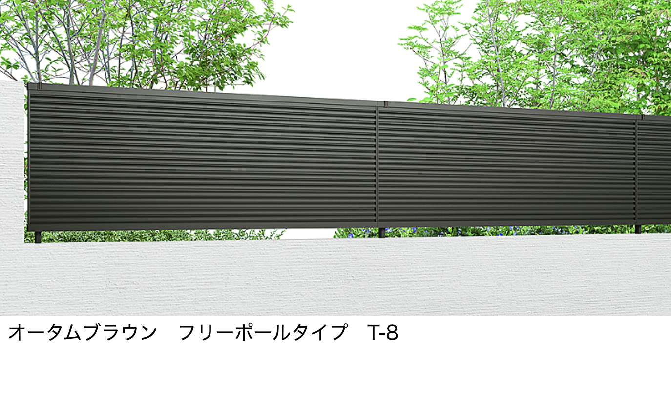 LIXIL | フェンスAB YM1型(横目隠し①)【2022年版】 | 建材サーチ