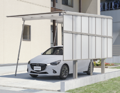 三協アルミ | スカイリード 片側支持タイプ（側面パネル）【2023年版