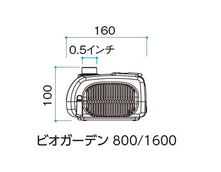 タカショー | ビオガーデン ポンプ 800/1600 | 建材サーチ