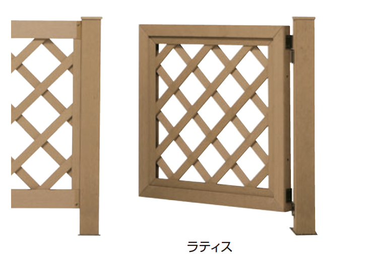 タカショー | エバーエコ®︎ ウッド デッキ手摺りゲート【2024年版