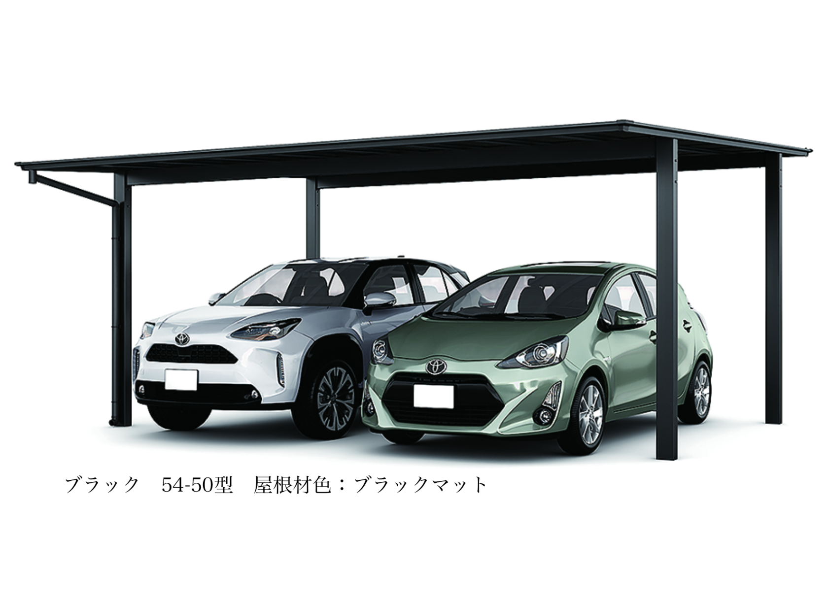 専用　2台分 正規】三協アルミダブルフェース 背面支持2台用 カーポートを値引50