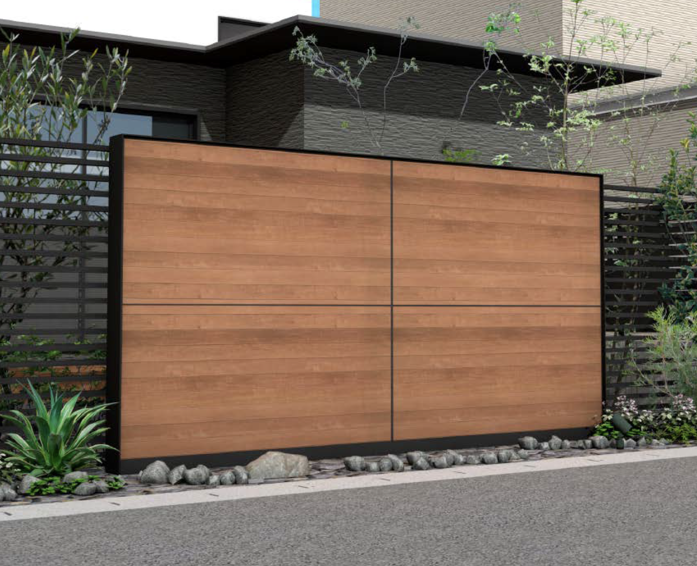 エラ張 タカショー | エバーアートボード®ウォールセットスリムライン | 建材